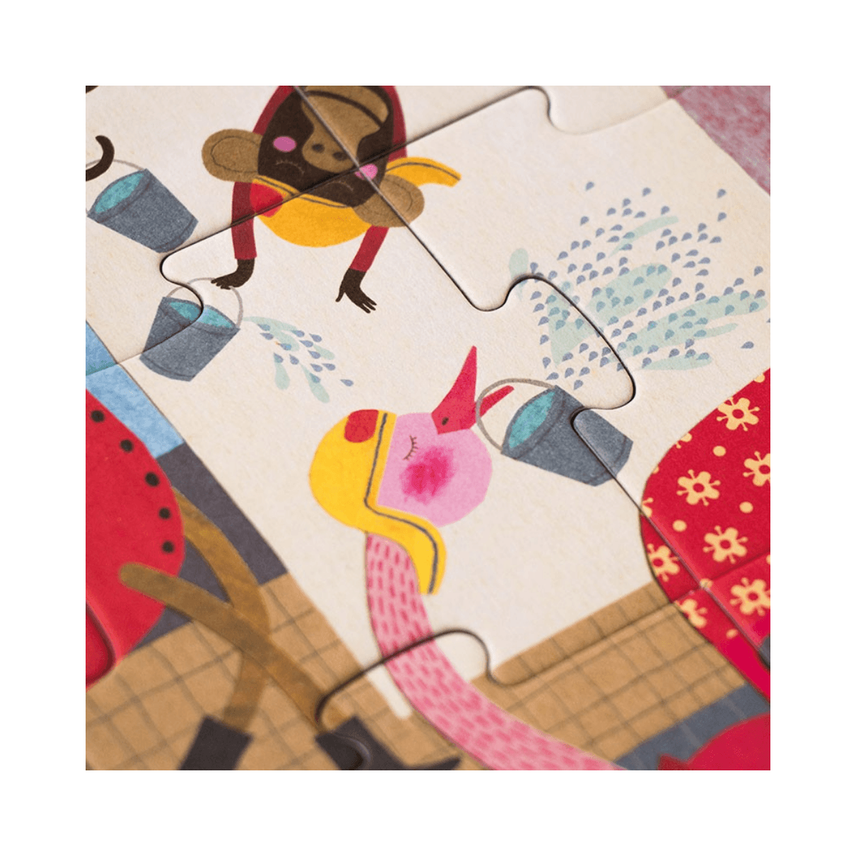 Puzzle 36 pc - 3 - 6 ans - I WANT TO BE FIREFIGHTER PUZZLE