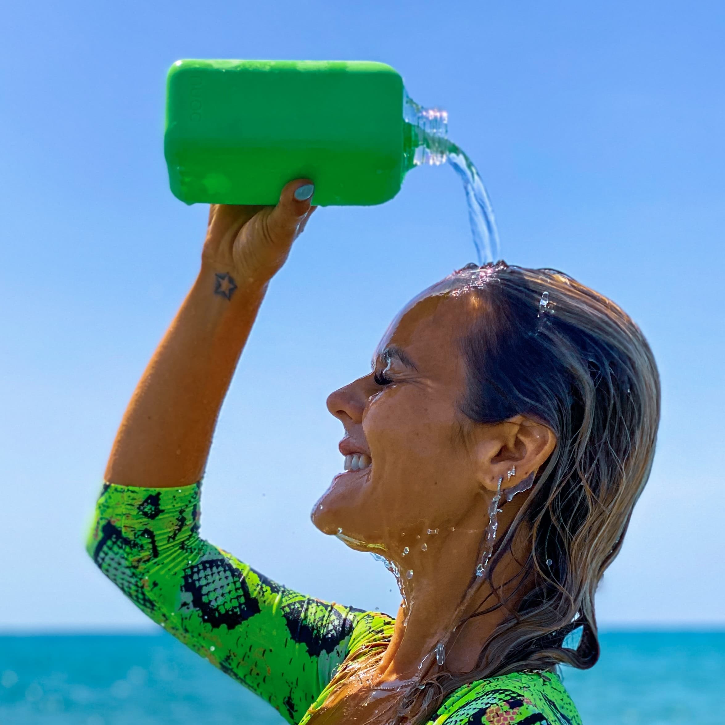 Glazen fles NUOC - Bliss 800ml