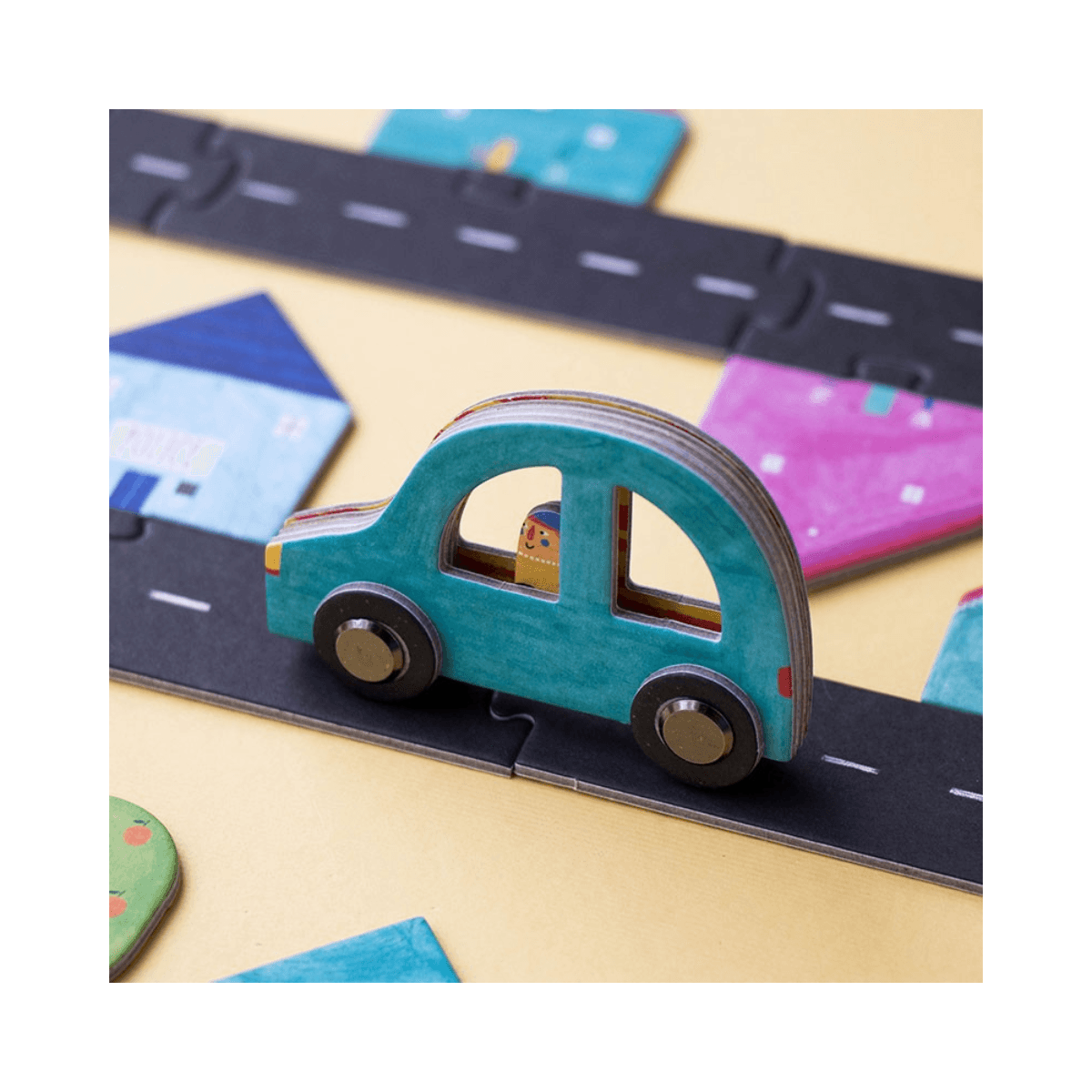 Verbindingsspel - 4 jaar en ouder - ROADS - Londji