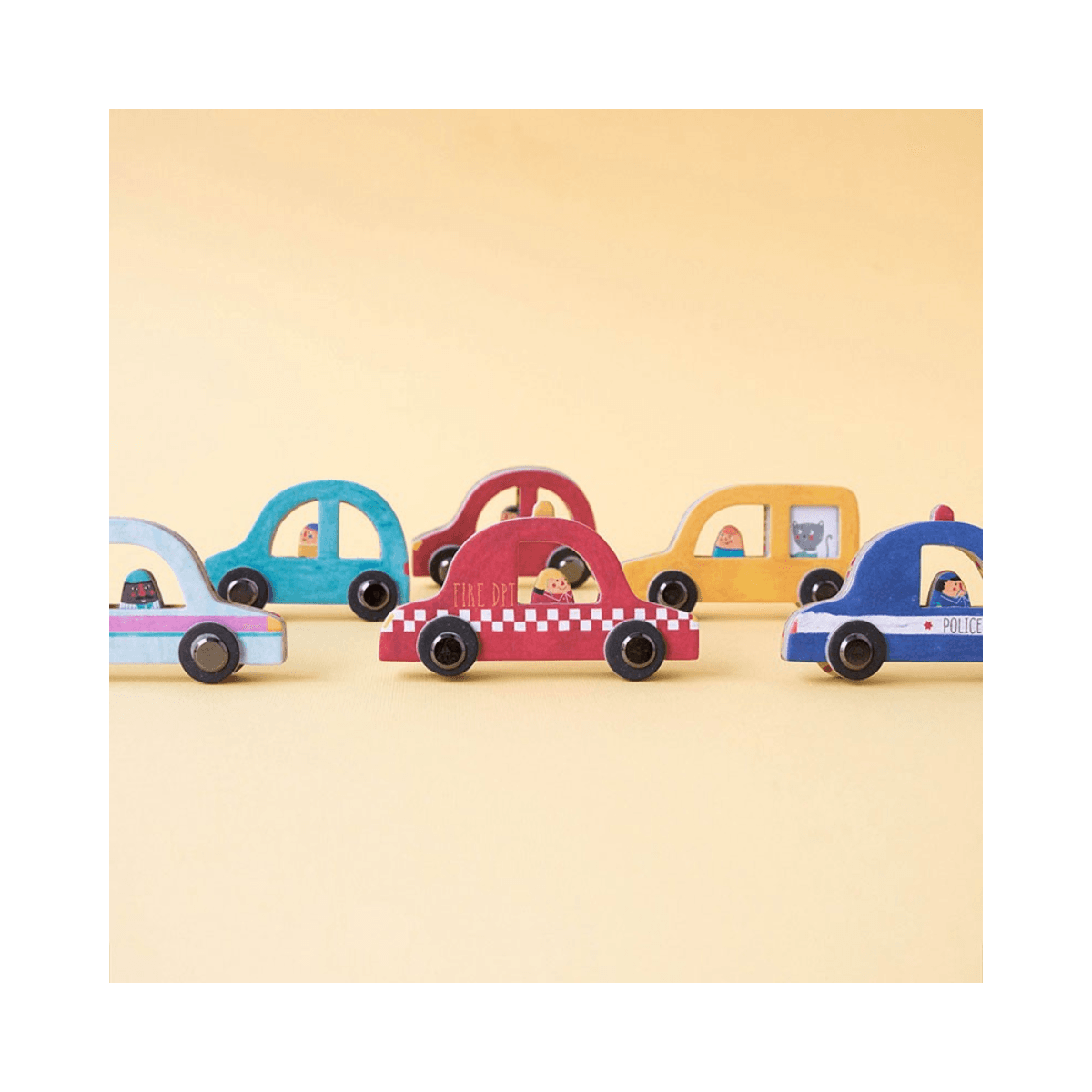 Verbindingsspel - 4 jaar en ouder - ROADS - Londji