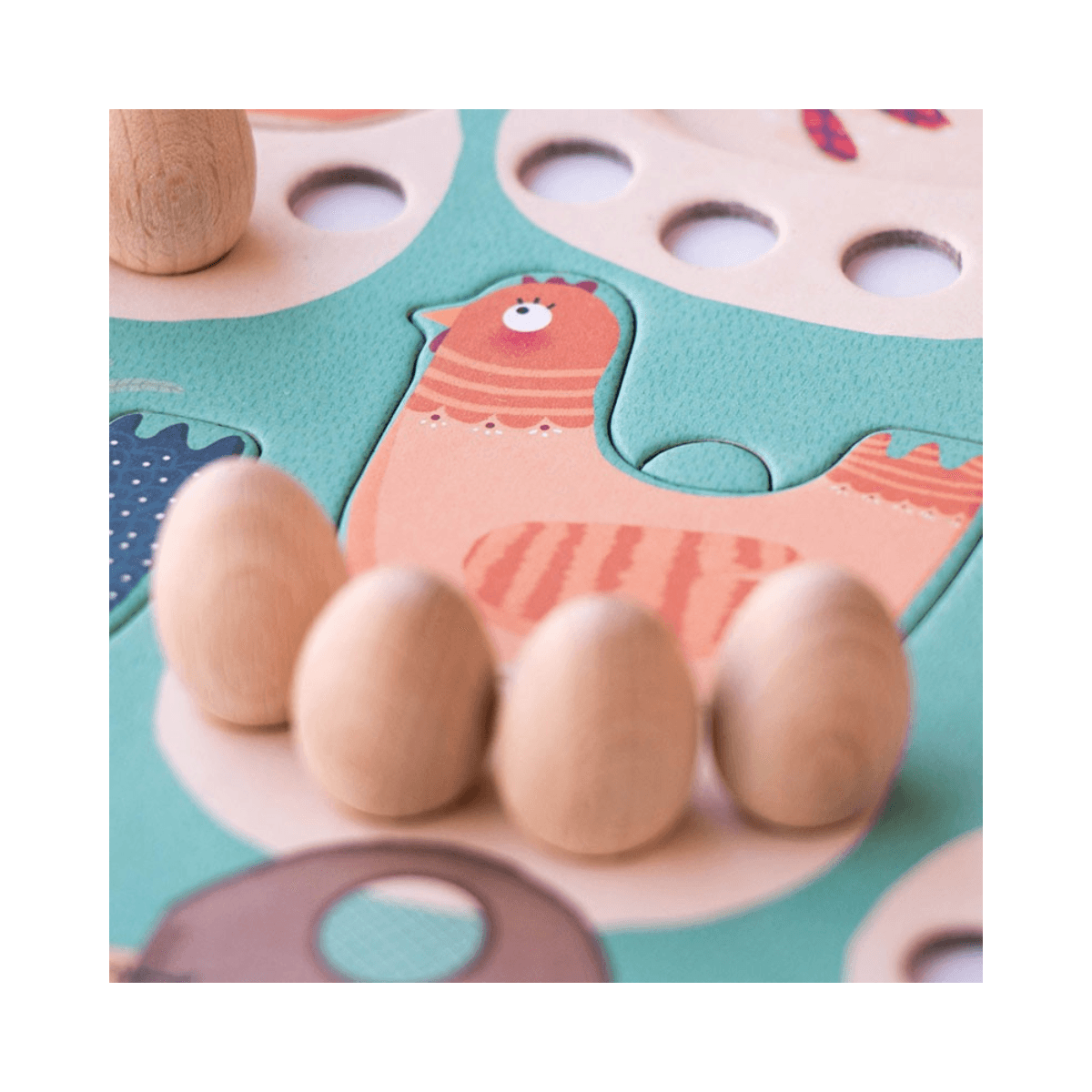 Coöperatief spel - 4 jaar en ouder - CLUCK CLUCK! THE FOX!