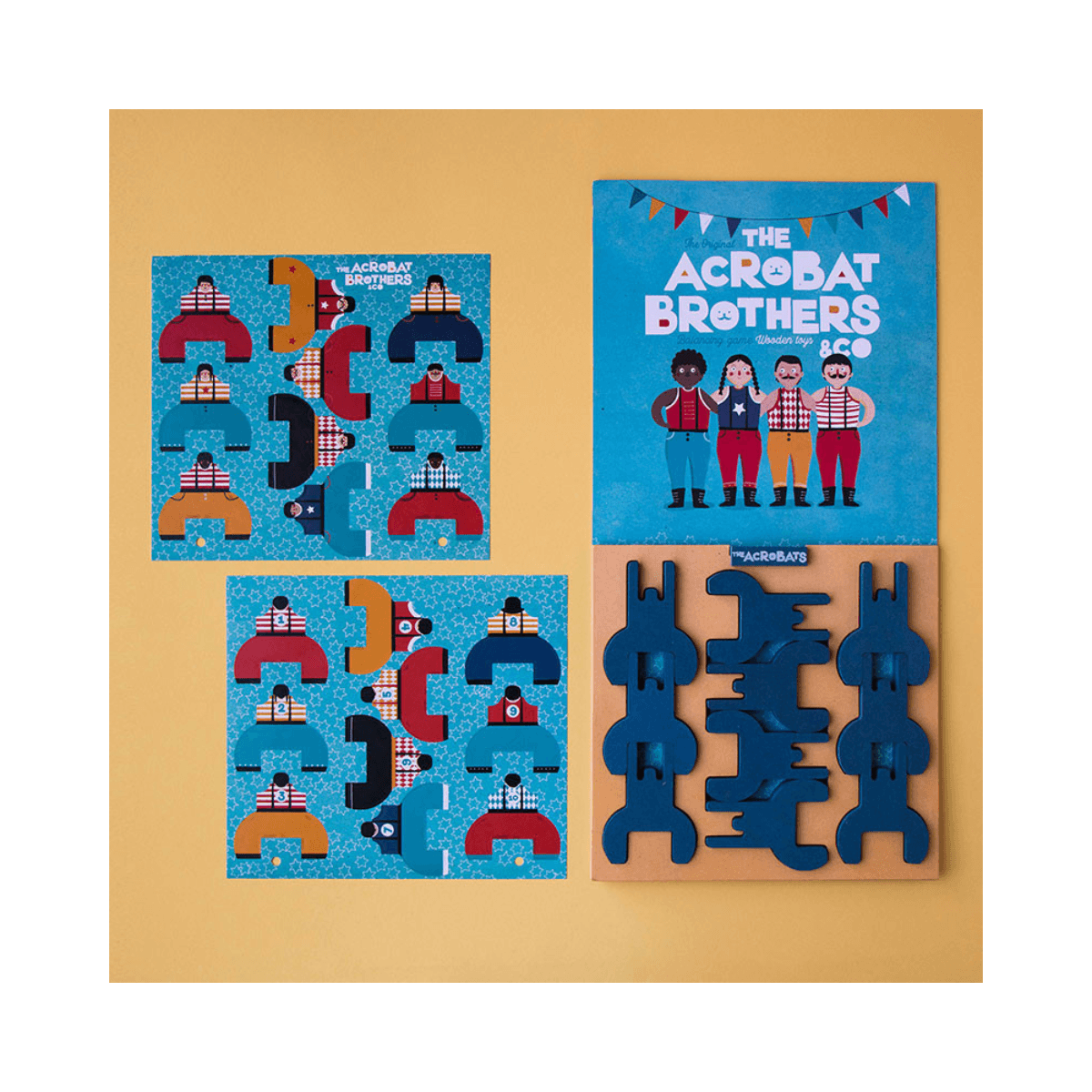 Balansspel - 3 jaar en ouder - THE ACROBAT BROTHERS - Londji