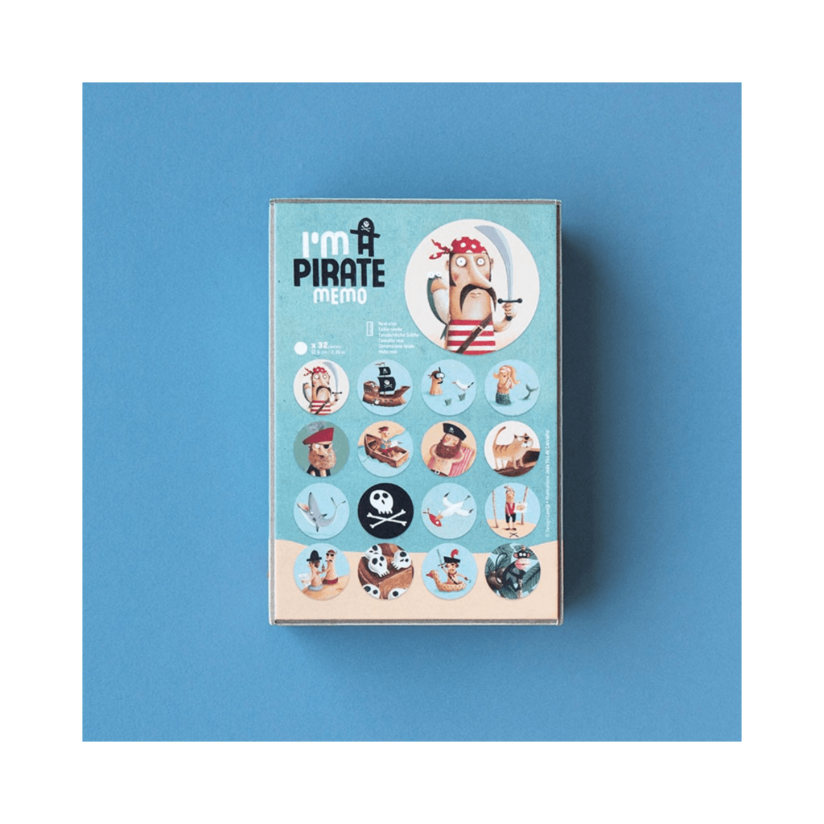 Memoryspel - 3 jaar en ouder - I'M A PIRATE MEMO - Londji