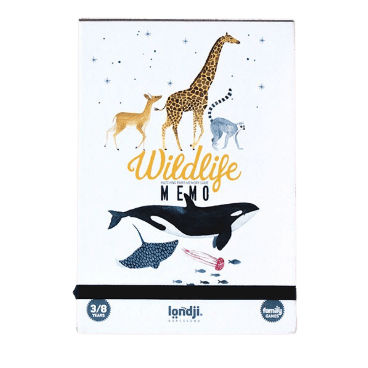 Memoryspel - 3 jaar en ouder - WILDLIFE MEMO