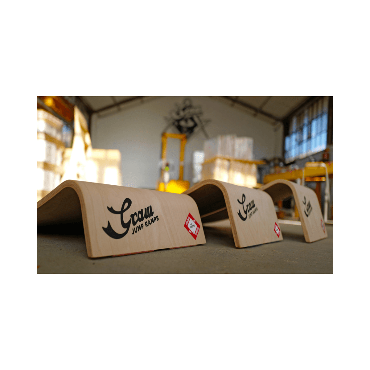 Rampe de saut pour skateboard/roller/trotinette - Jump Ramp J15