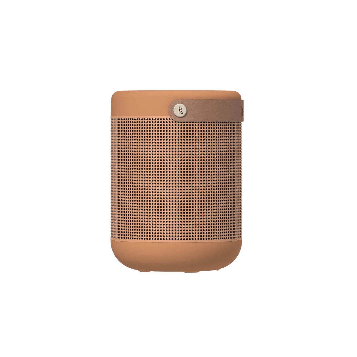 Enceinte circulaire 360° Bluetooth avec sangle aMajor 2 Cotta Orange
