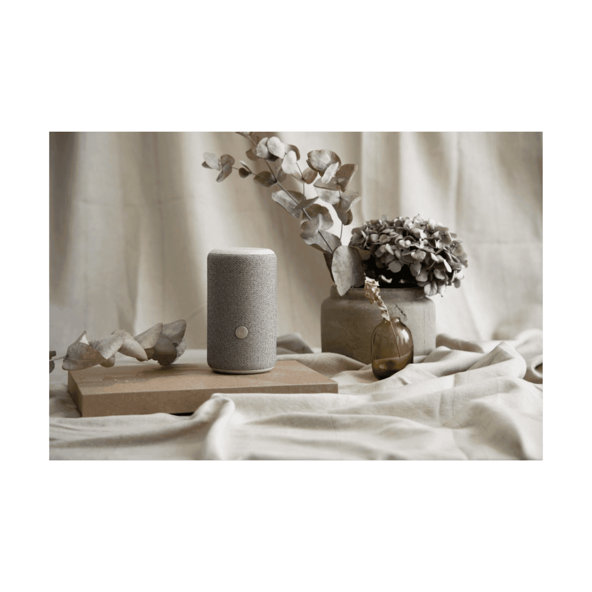 Enceinte Bluetooth circulaire 360° aCAPELLA Wheat / Care