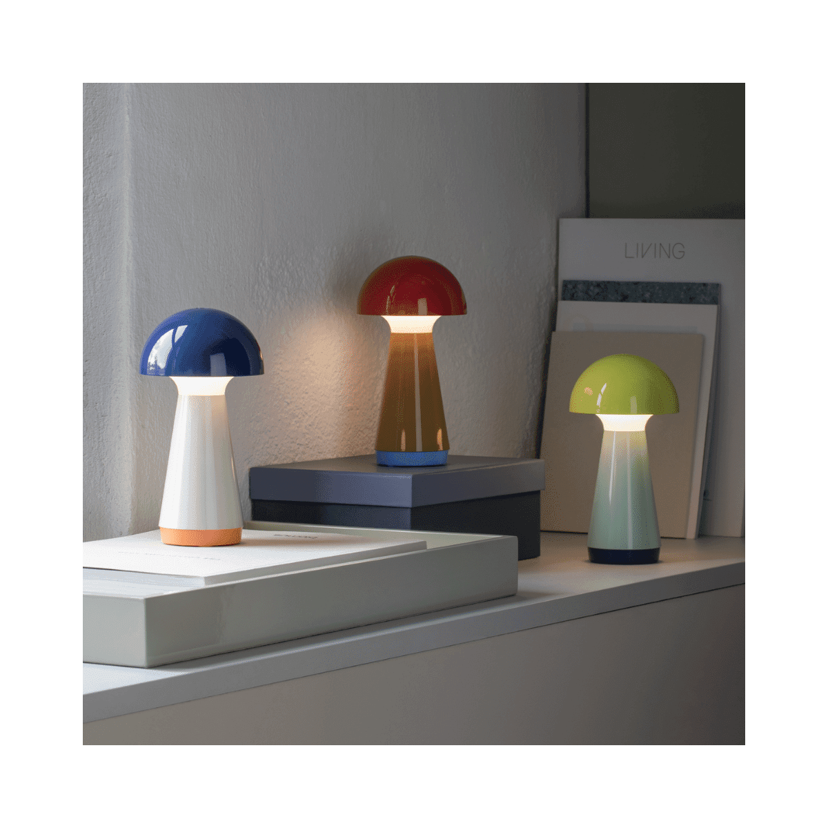Bobbi tafellamp - Blauw