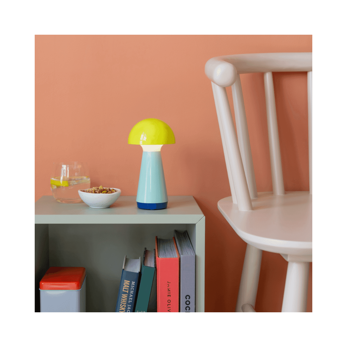 Bobbi tafellamp - Geel