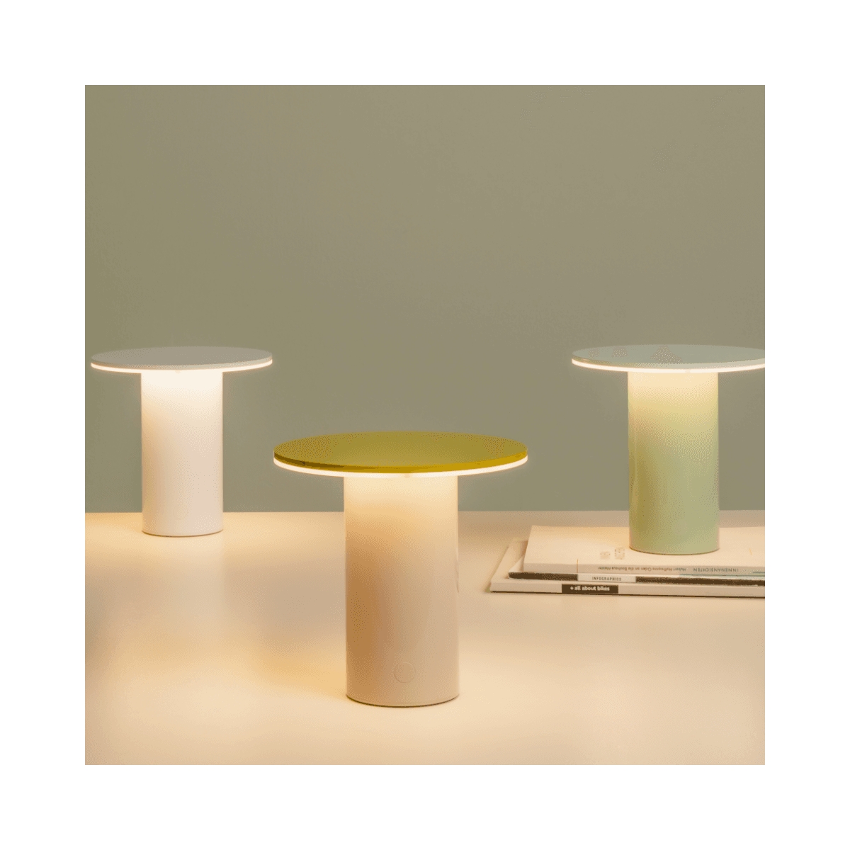 Fungo tafellamp - Groen