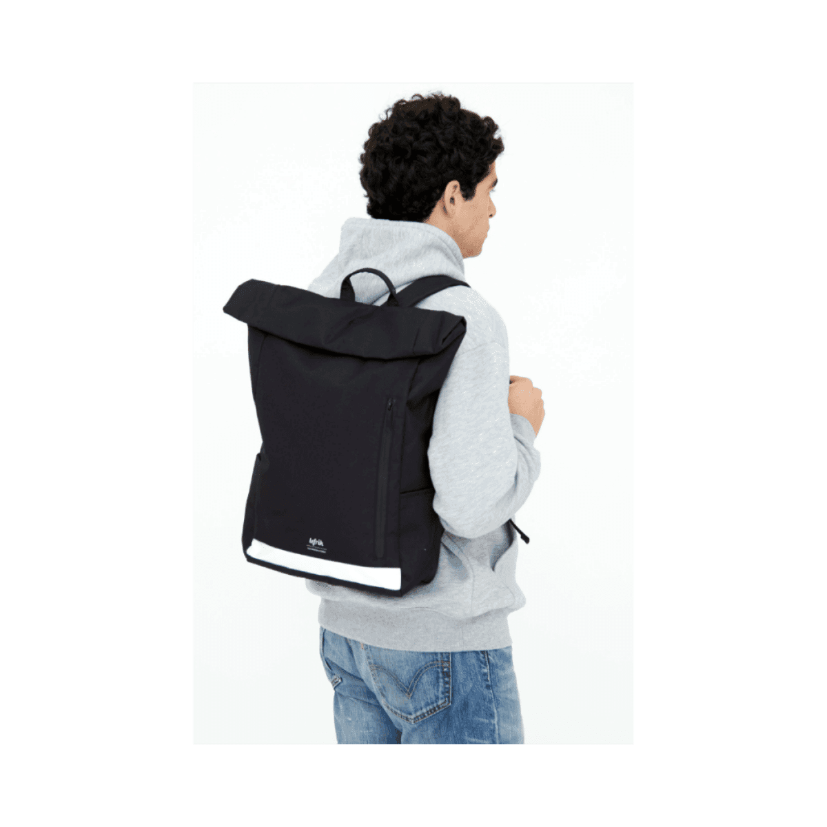 Rugzak 15L - ROLL REFLECTIVE BLACK