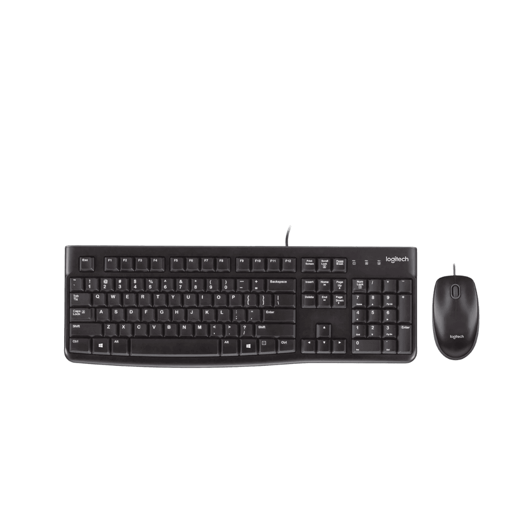 Clavier AZERTY + Souris - MK120 CORDED KEYBOARD AND MOUSE COMBO