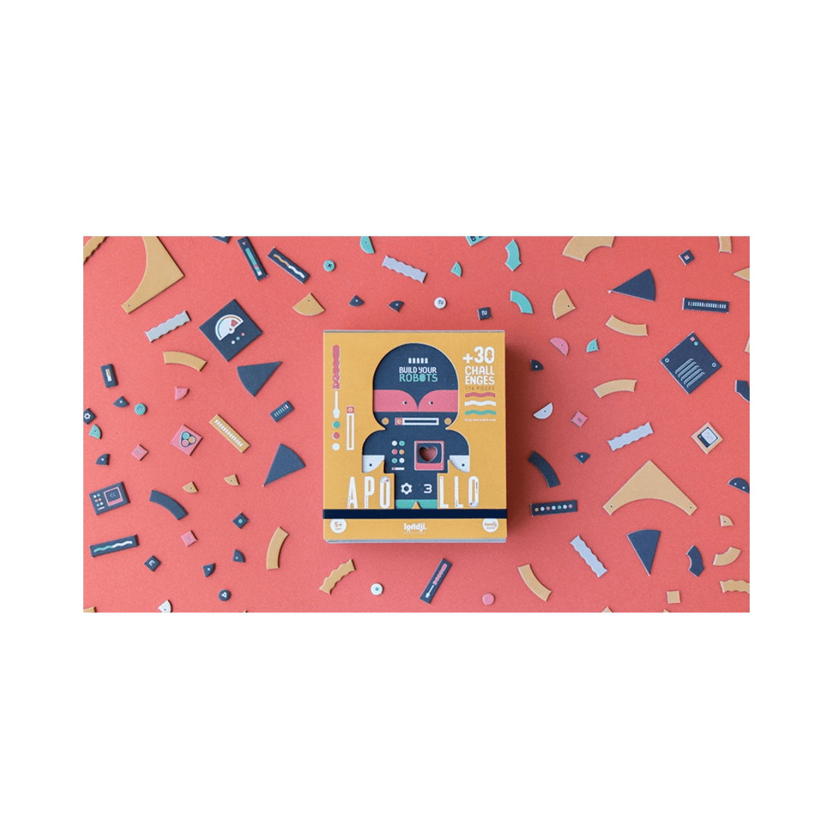 Jeu de construction de robots - 5 ans et + - APOLLO BUILD YOUR ROBOTS