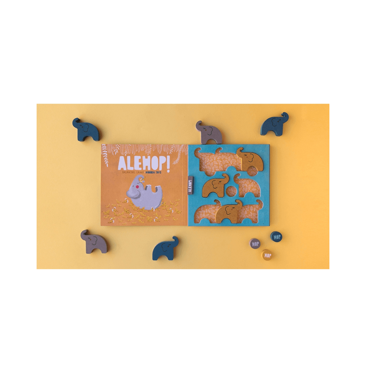 Jeu d'équilibre et d'adresse - 4 ans et + - ALEHOP