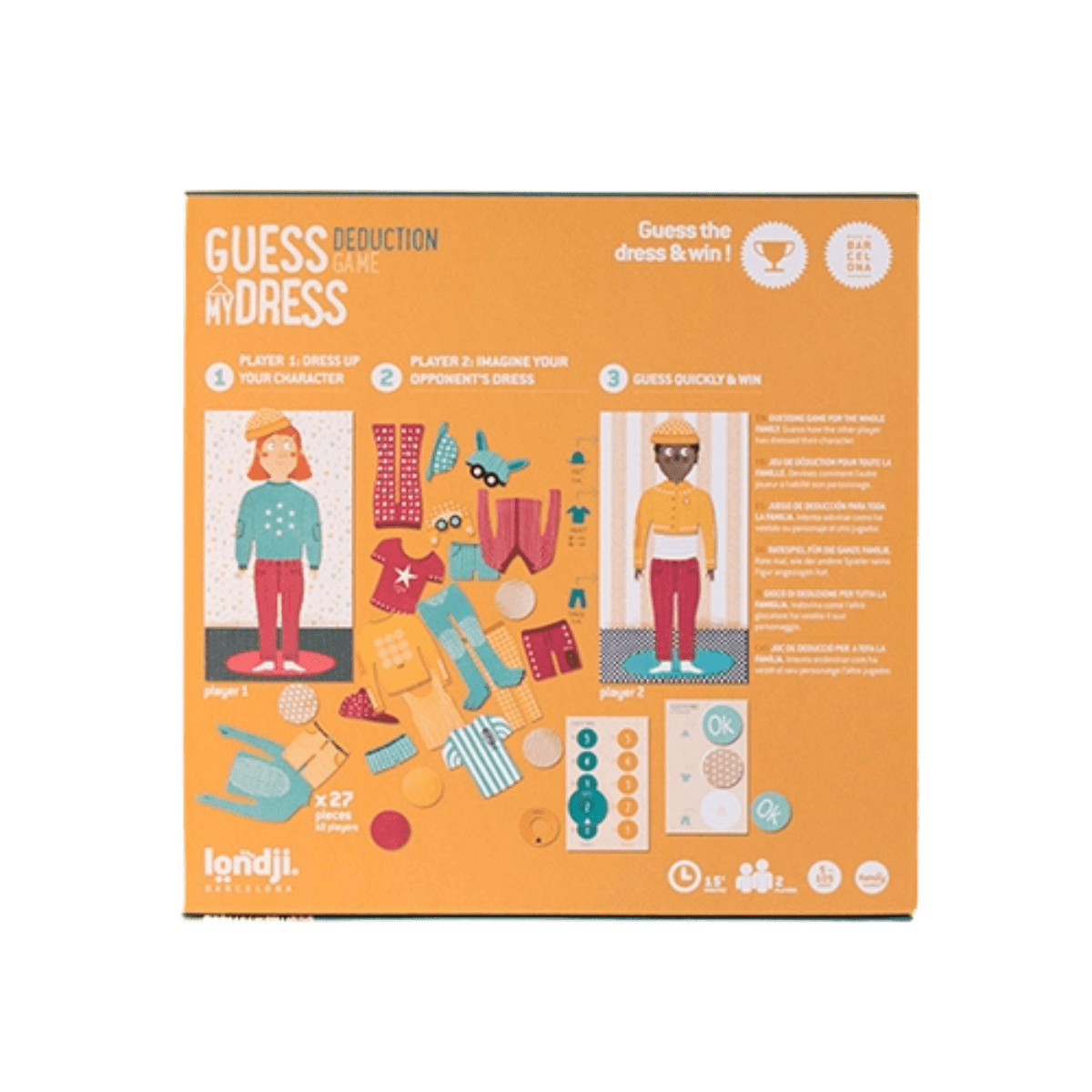 Aftrekspel - 5 jaar en ouder -  GUESS MY DRESS
