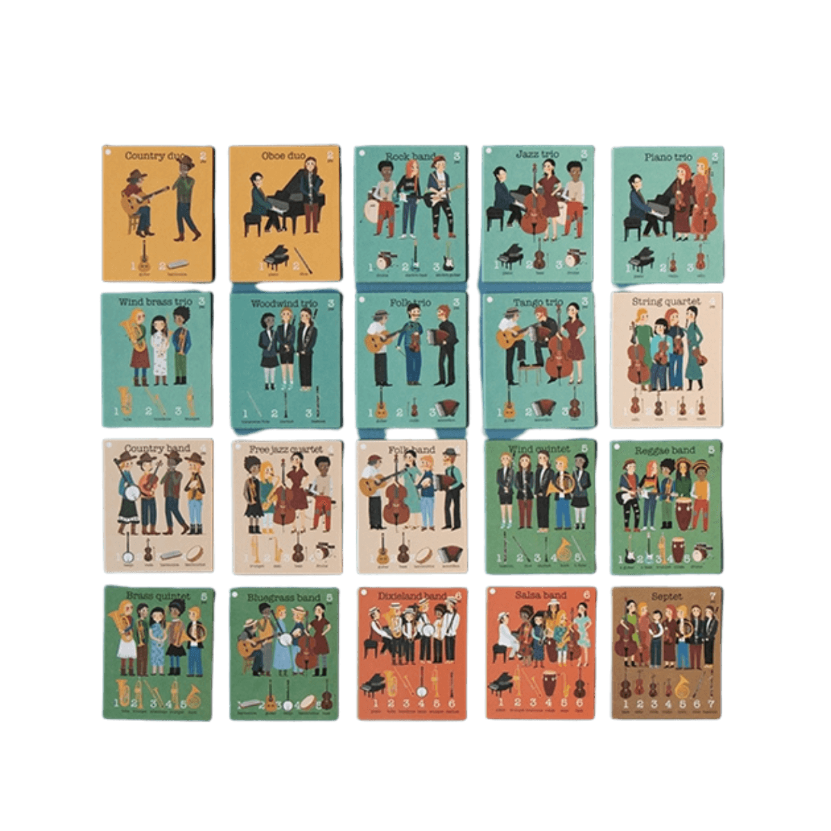 Jeu de mémoire - 7 ans et + - IL CONCERTO