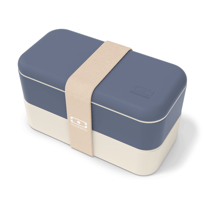 Lunch Box Bento 2 x 500ml - MB ORIGINAL - Blue Natural - Monbento
