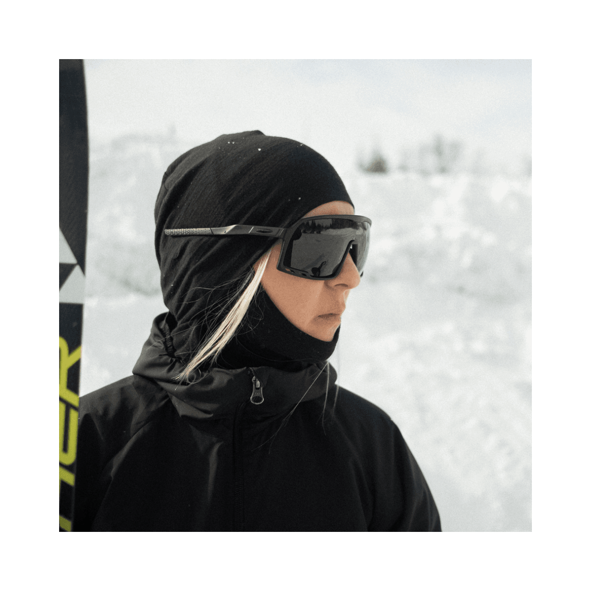 Zonnebril Henrik Matte Black 16132PP