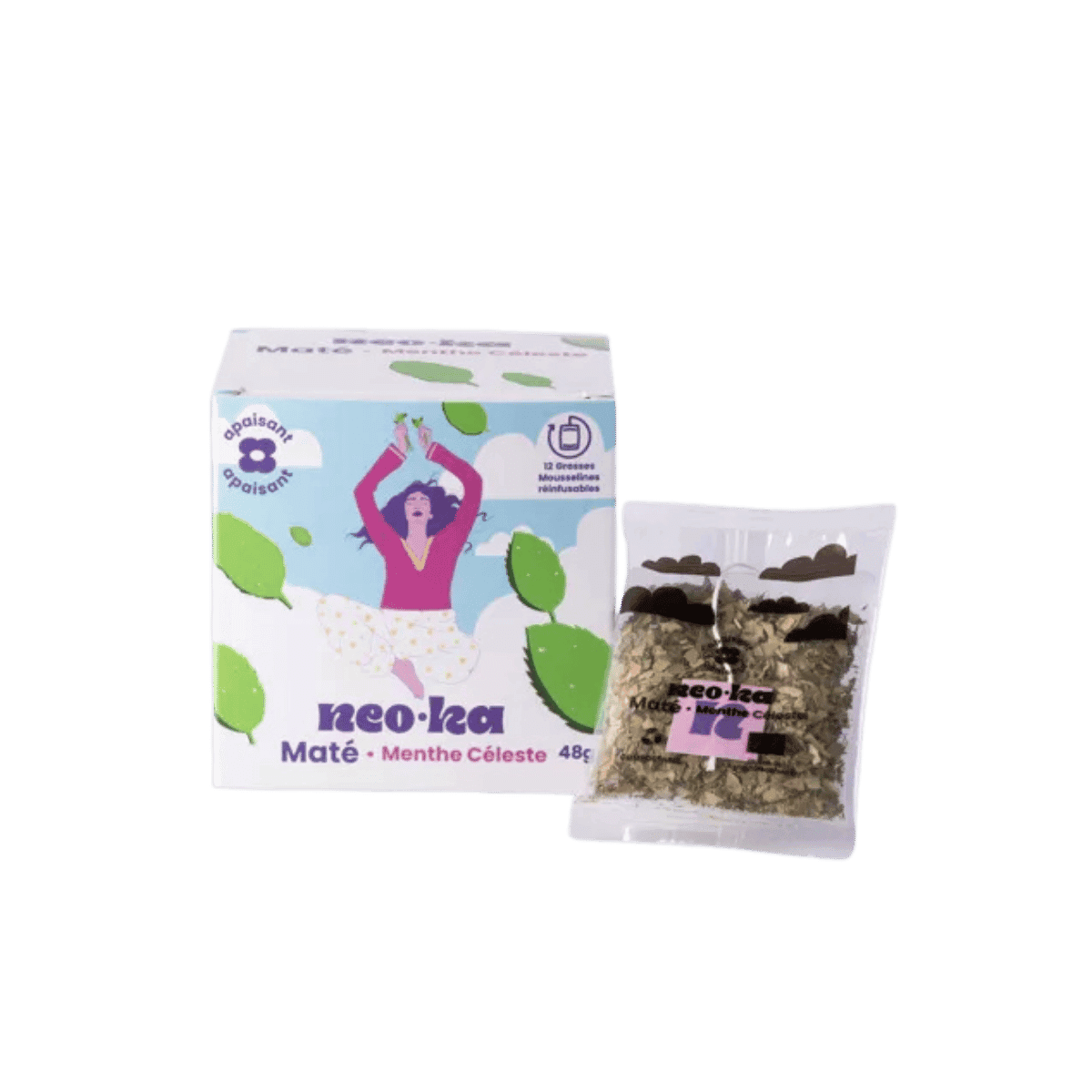 Maté Menthe Céleste BIO 12 zakjes