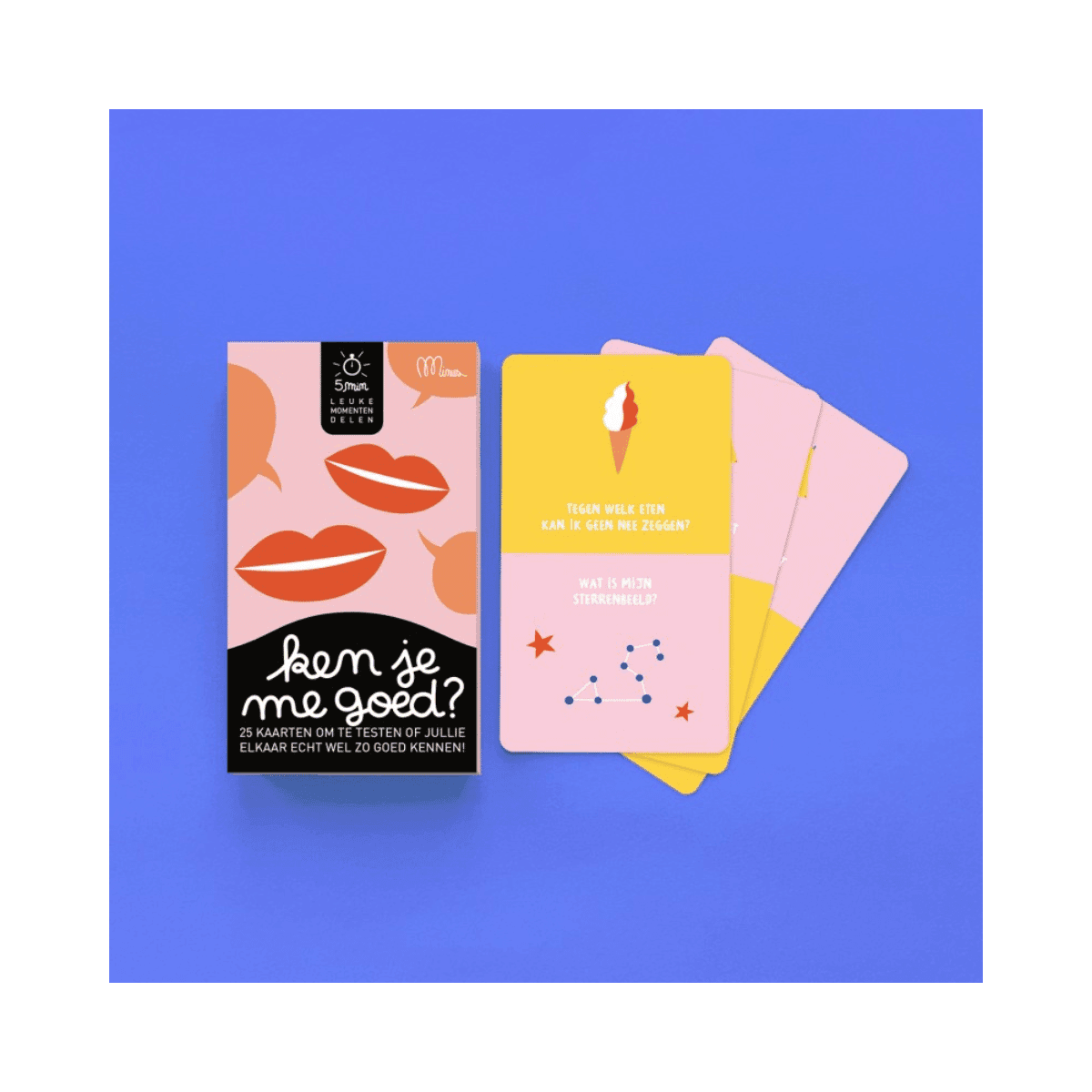 Spel om te praten - KEN JE ME GOED?