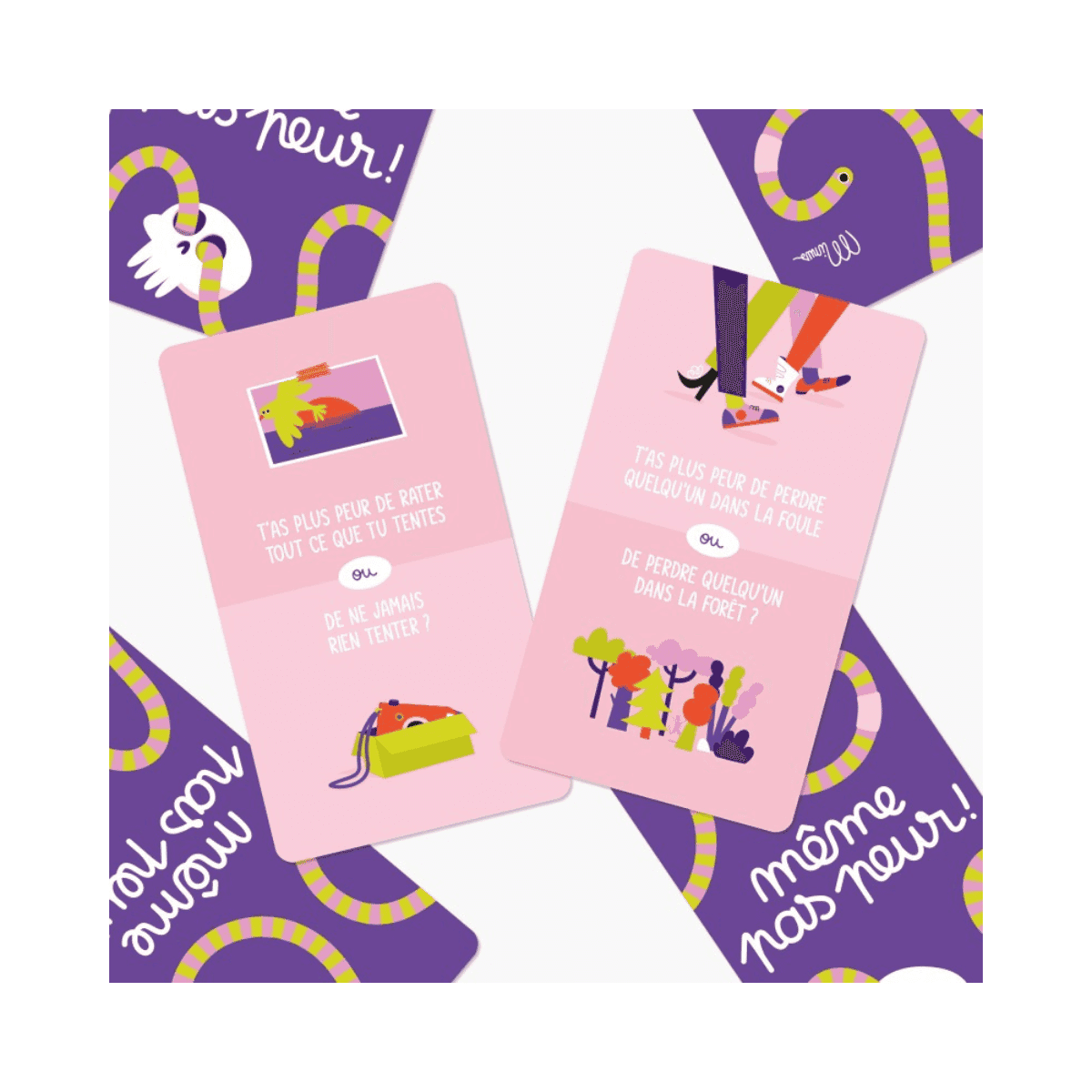 Jeu pour discuter - MÊME PAS PEUR !