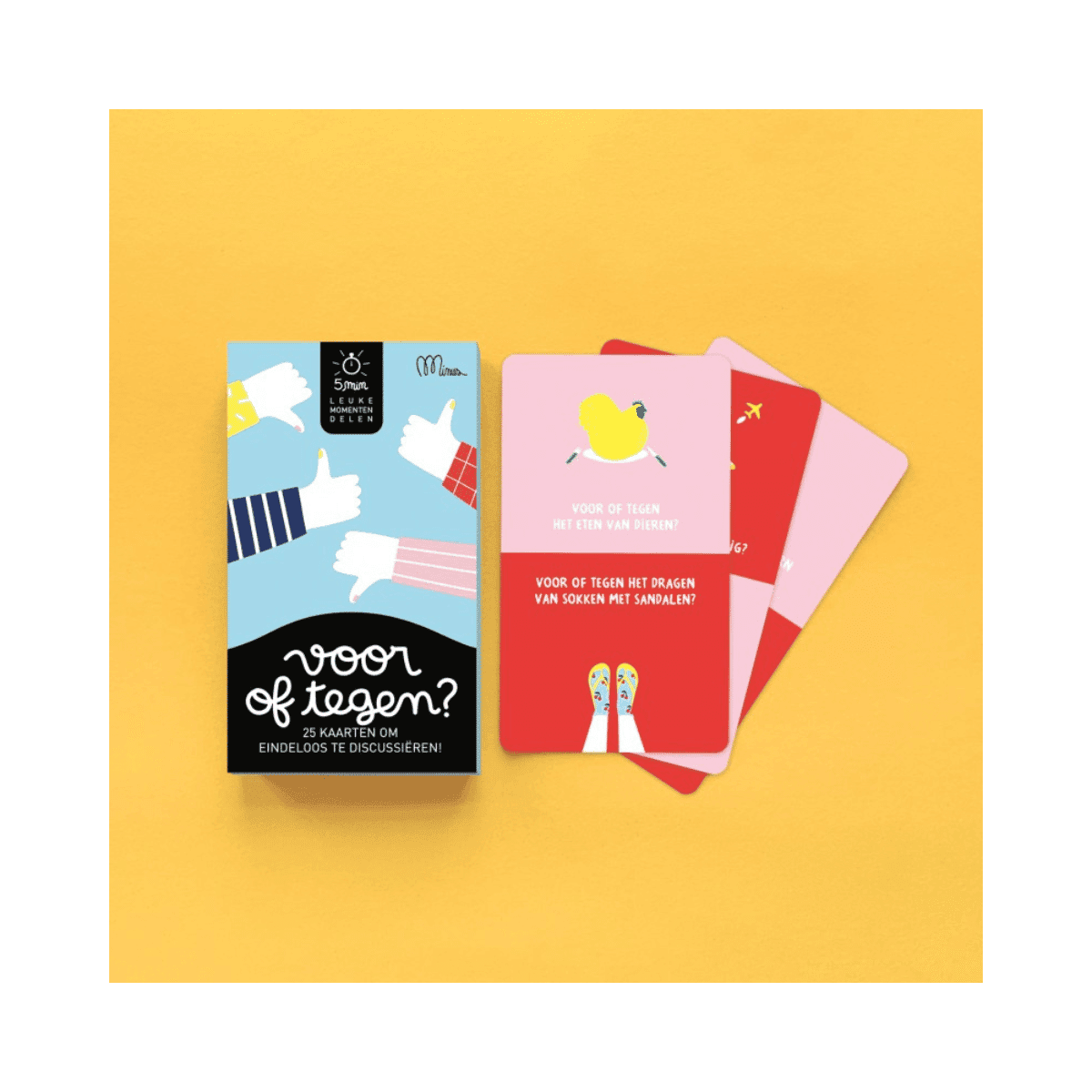 Spel om te praten - VOOR OF TEGEN?