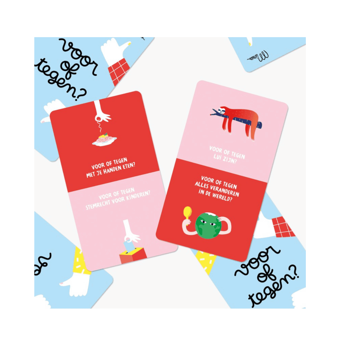 Spel om te praten - VOOR OF TEGEN?