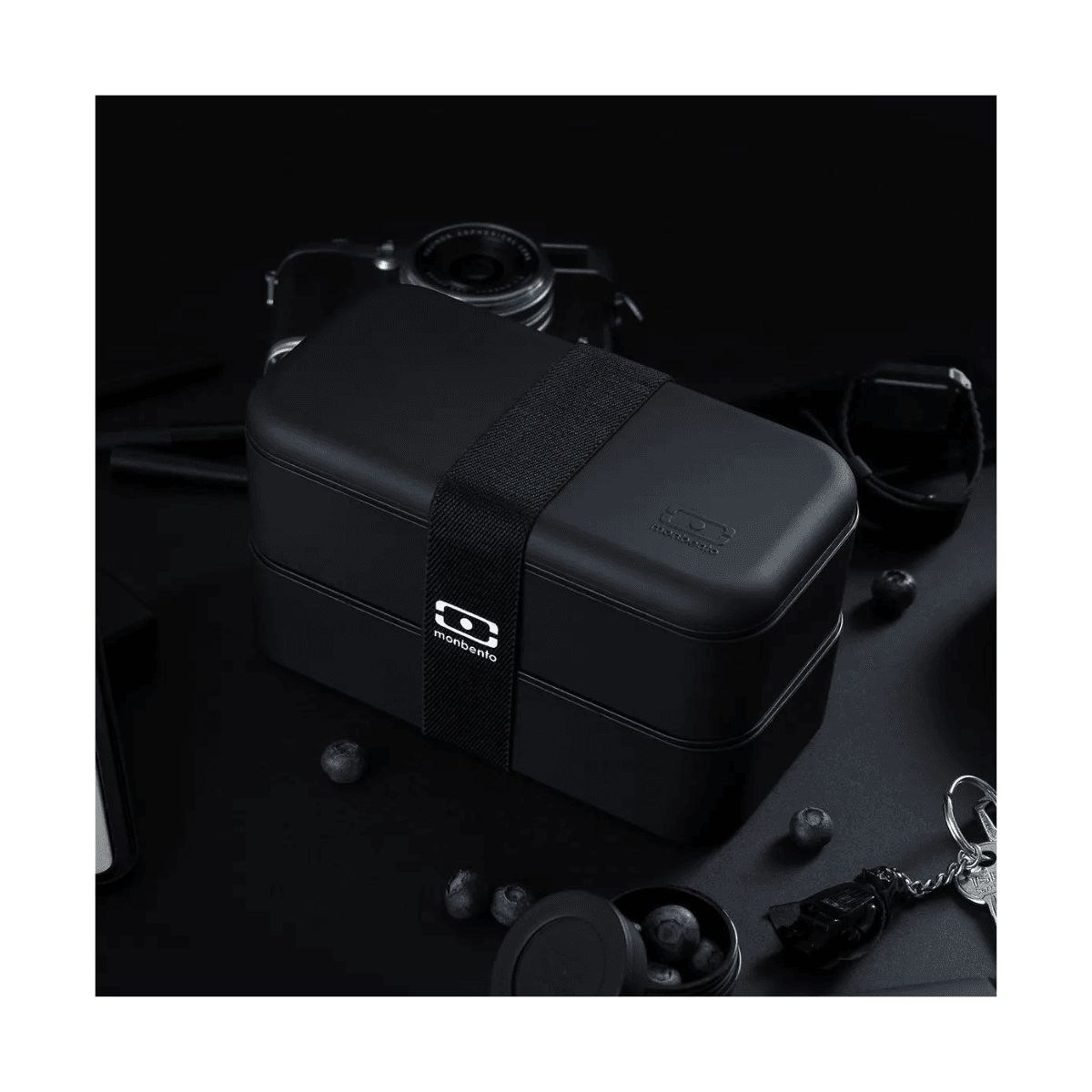 Lunch Box Bento 2 x 500ml - MB ORIGINAL - Noir Onyx