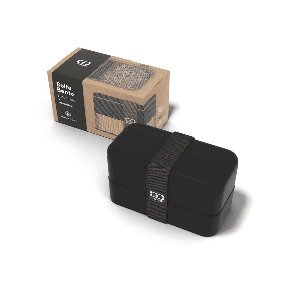 Lunch Box Bento 2 x 500ml - MB ORIGINAL - Noir Onyx