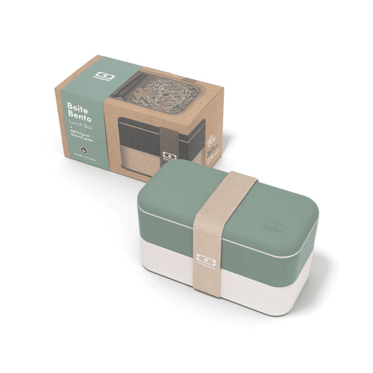 Lunch Box Bento 2 x 500ml - MB ORIGINAL - Vert Natural