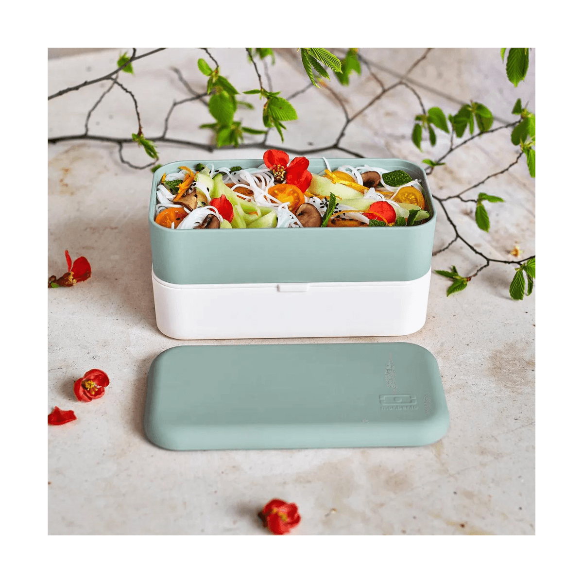 Lunch Box Bento 2 x 500ml - MB ORIGINAL - Vert Natural