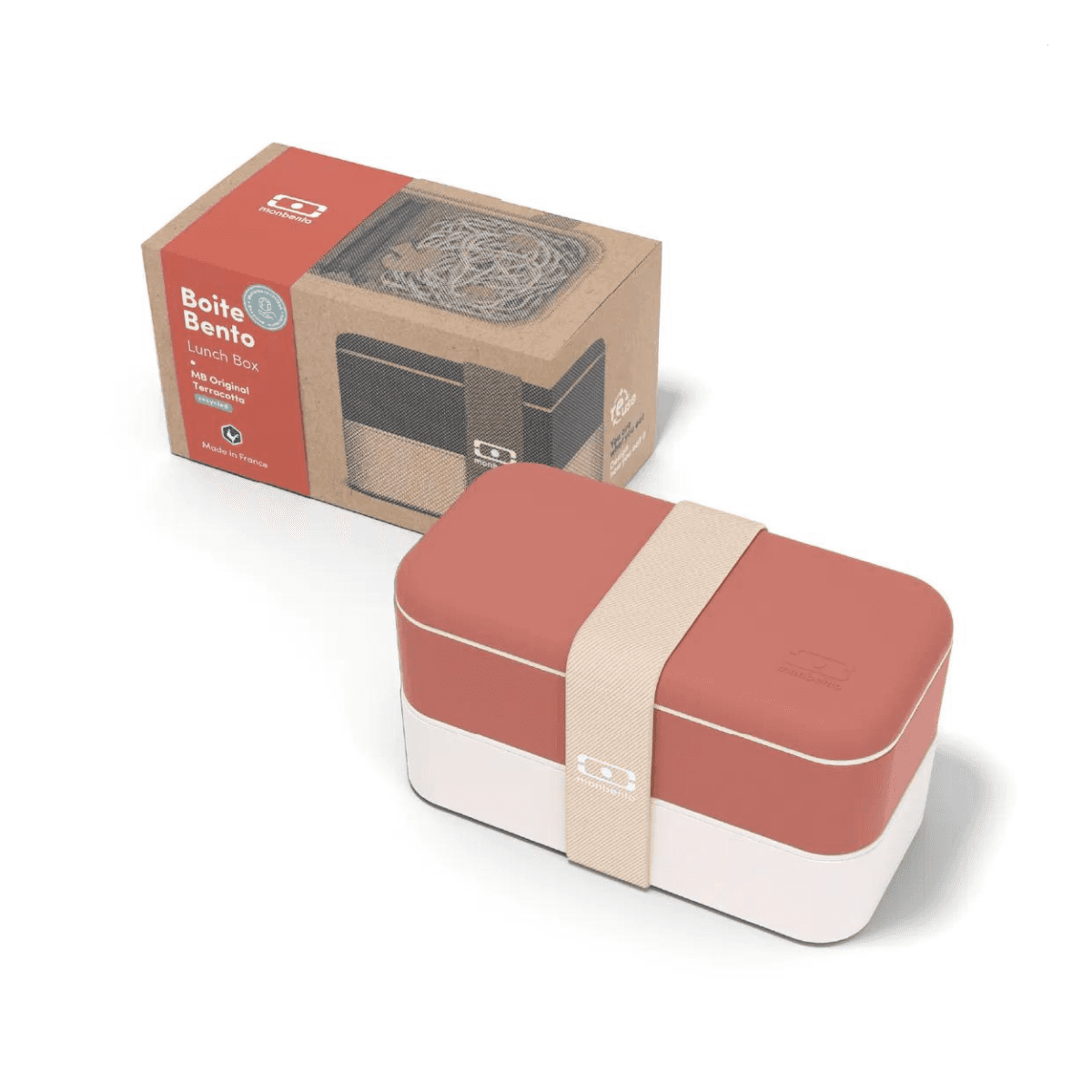 Lunch Box Bento 2 x 500ml - MB ORIGINAL - Terracotta recycled