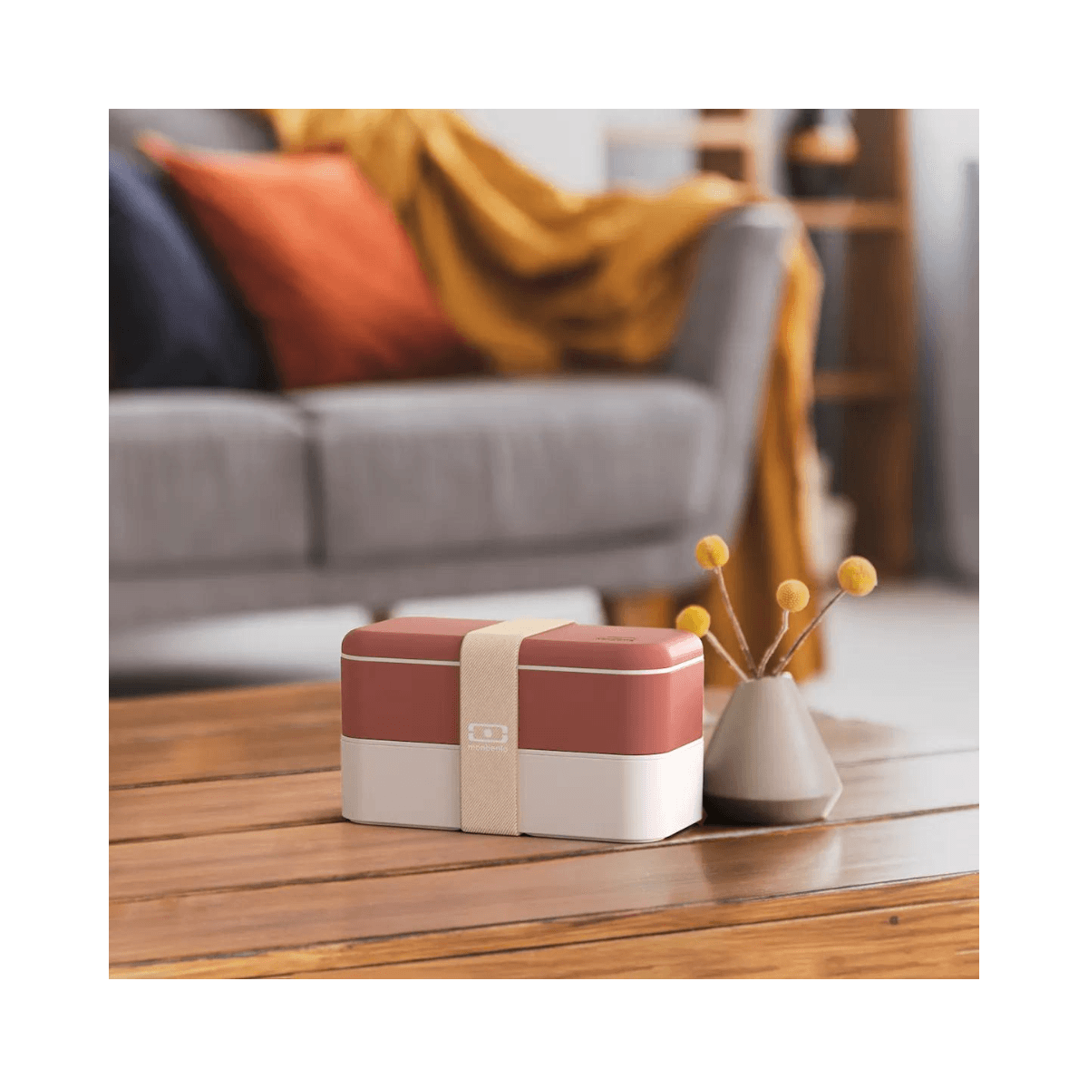 Lunch Box Bento 2 x 500ml - MB ORIGINAL - Terracotta recycled