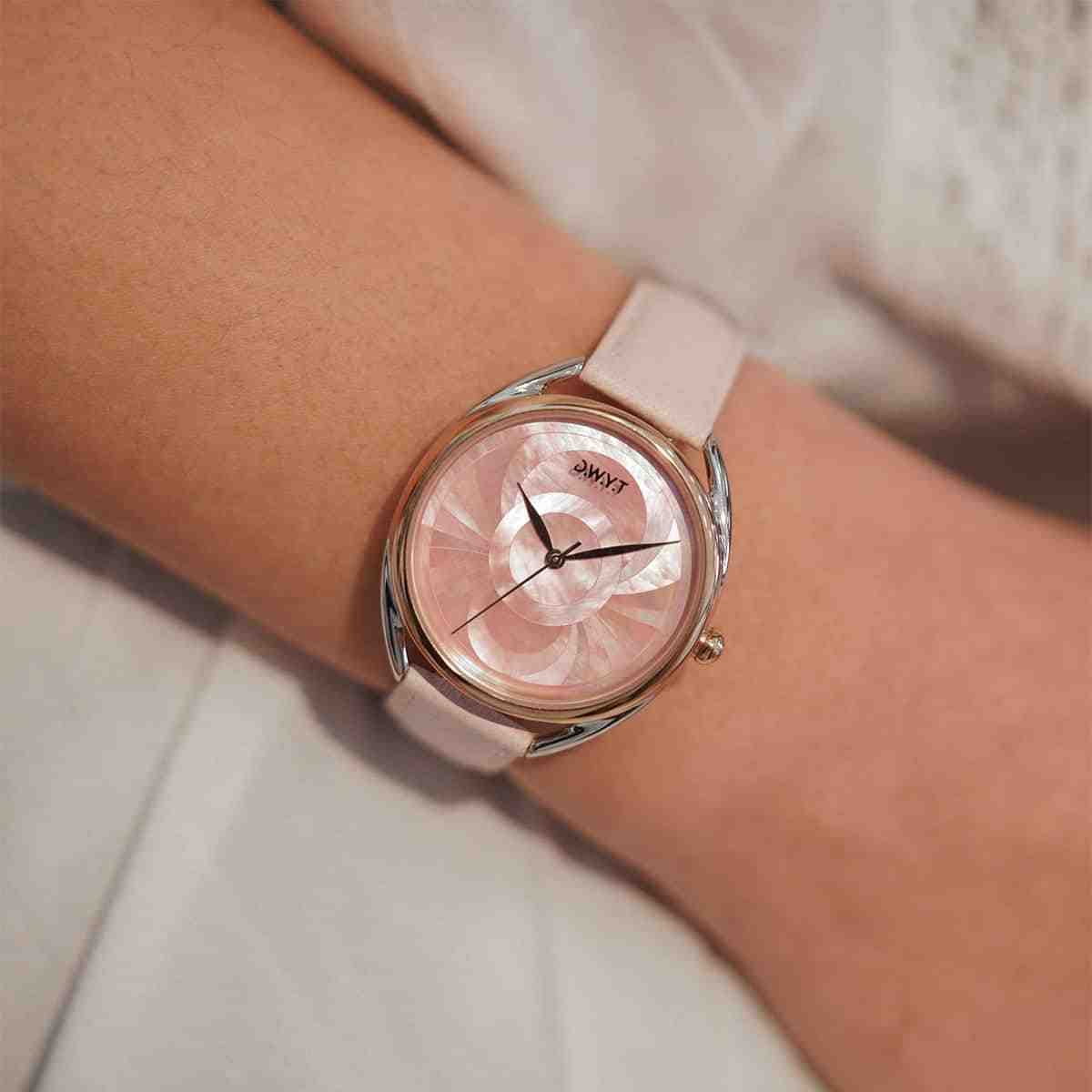 Dameshorloge CALYPSO ROSE pomme Amande