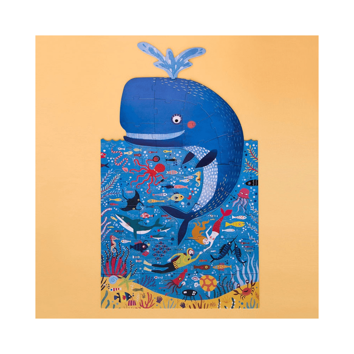 Puzzle 36 pc - 3 - 6 ans - MY BIG BLUE PUZZLE