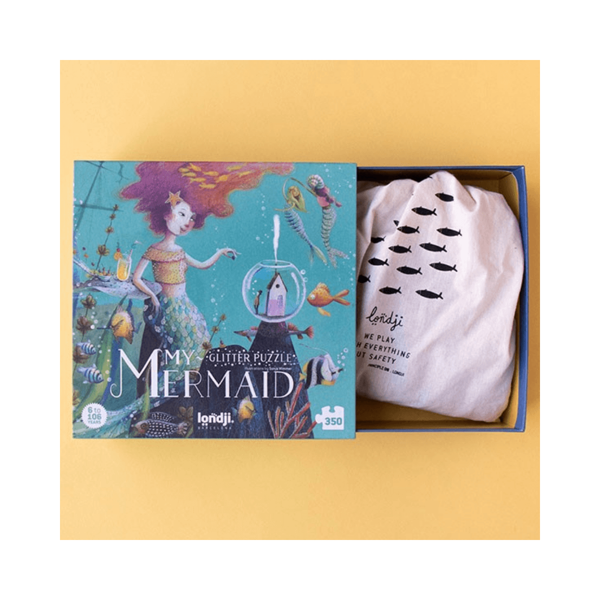 Puzzle 350 pc - 6 ans et + - MY MERMAID PUZZLE