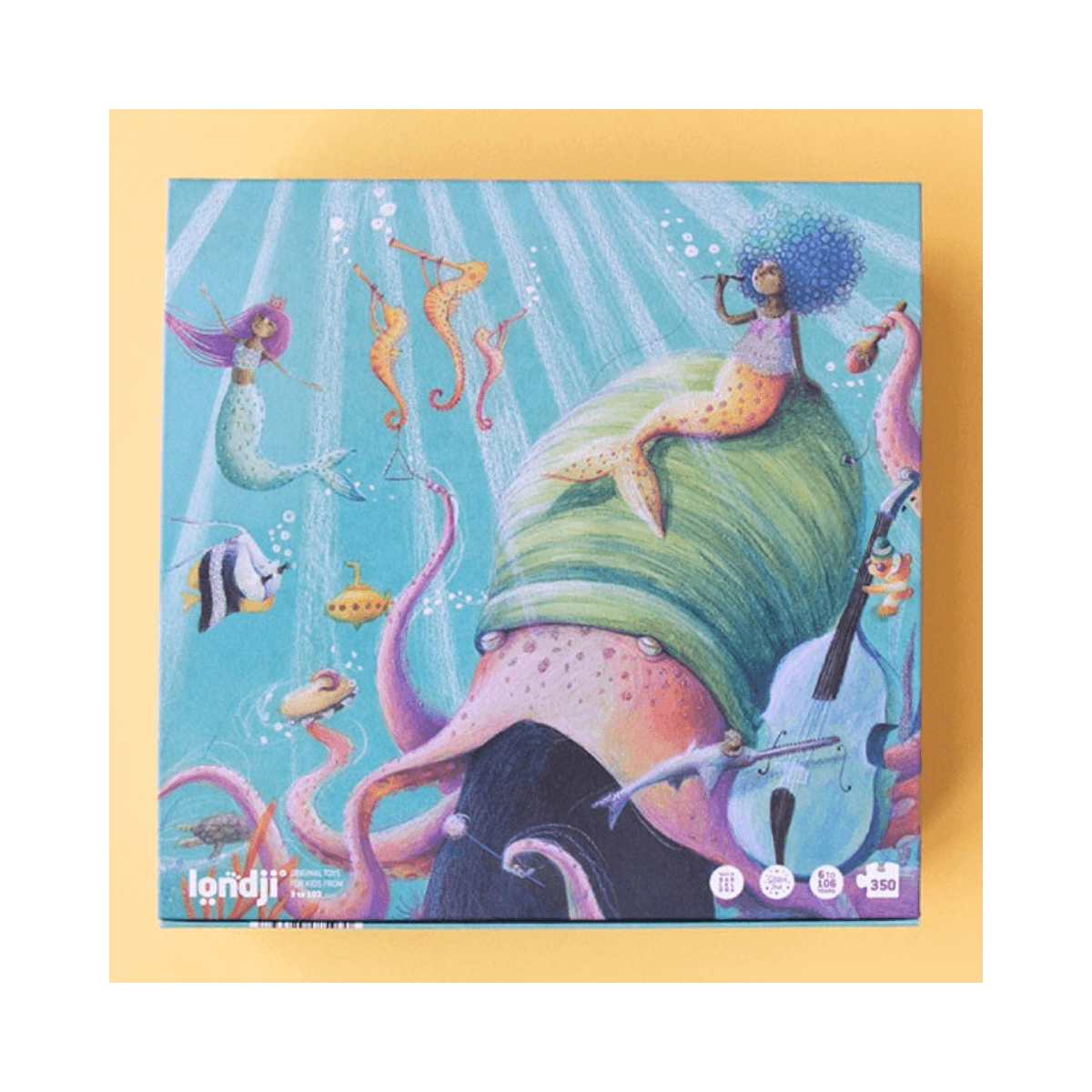 Puzzle 350 pc - 6 ans et + - MY MERMAID PUZZLE