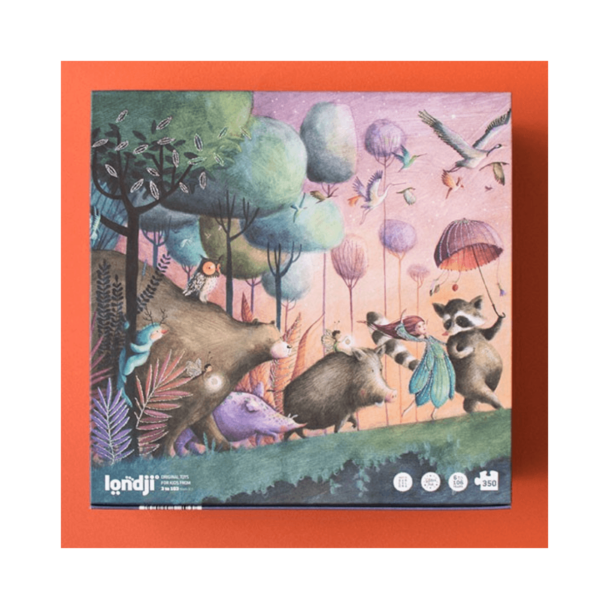 Puzzle à paillettes 350 pc - 6 ans et + - MY UNICORN PUZZLE