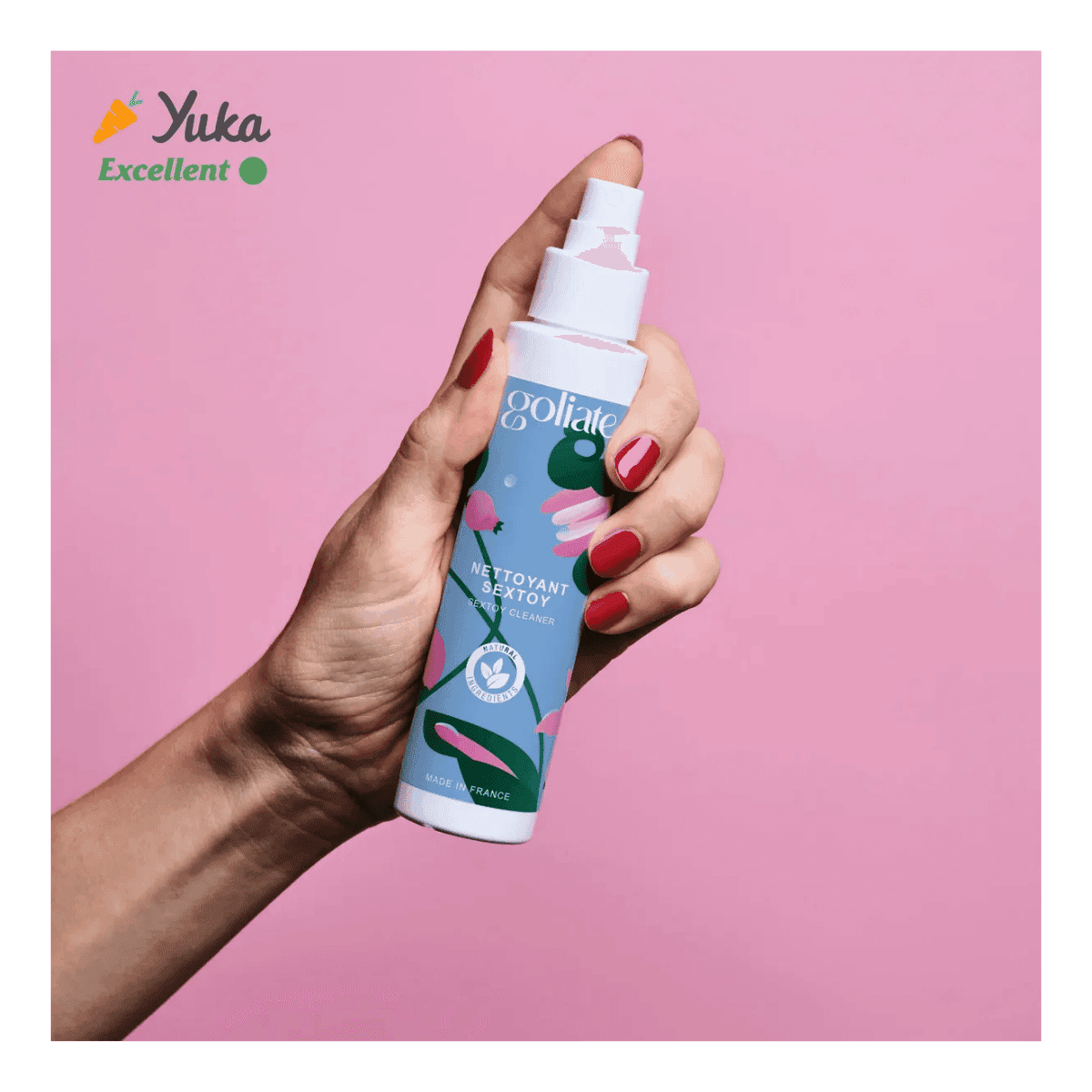 Sextoy reiniger 100 ml – Natuurlijke desinfecterende spray - Goliate