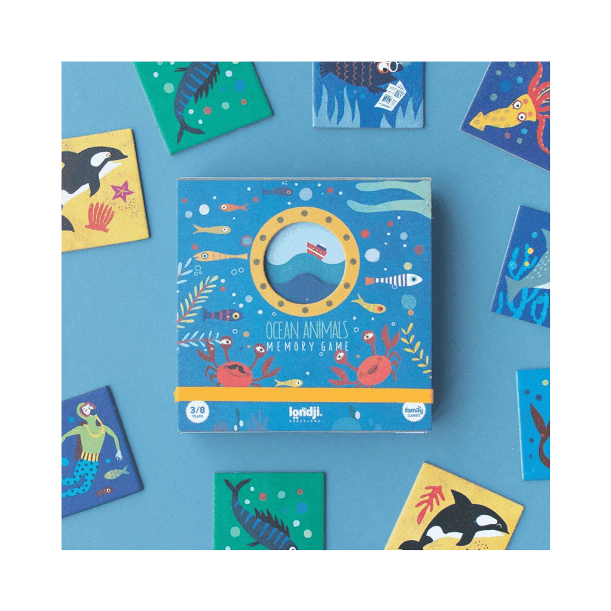 OCEAN ANIMALS MEMO vanaf 3 jaar