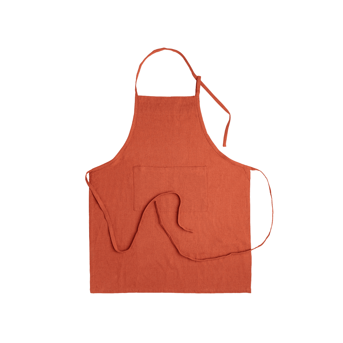 Tablier - Terracotta - APRON RECYCLED - RUST RED