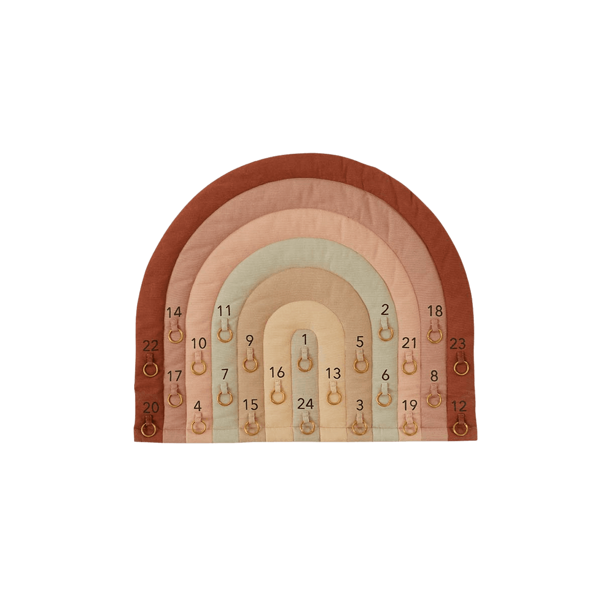 Calendrier de l'avent - Arc-en-ciel