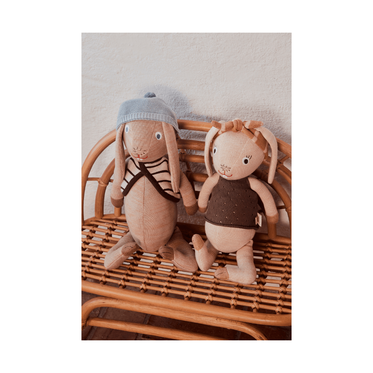 Konijn knuffel - Jojo