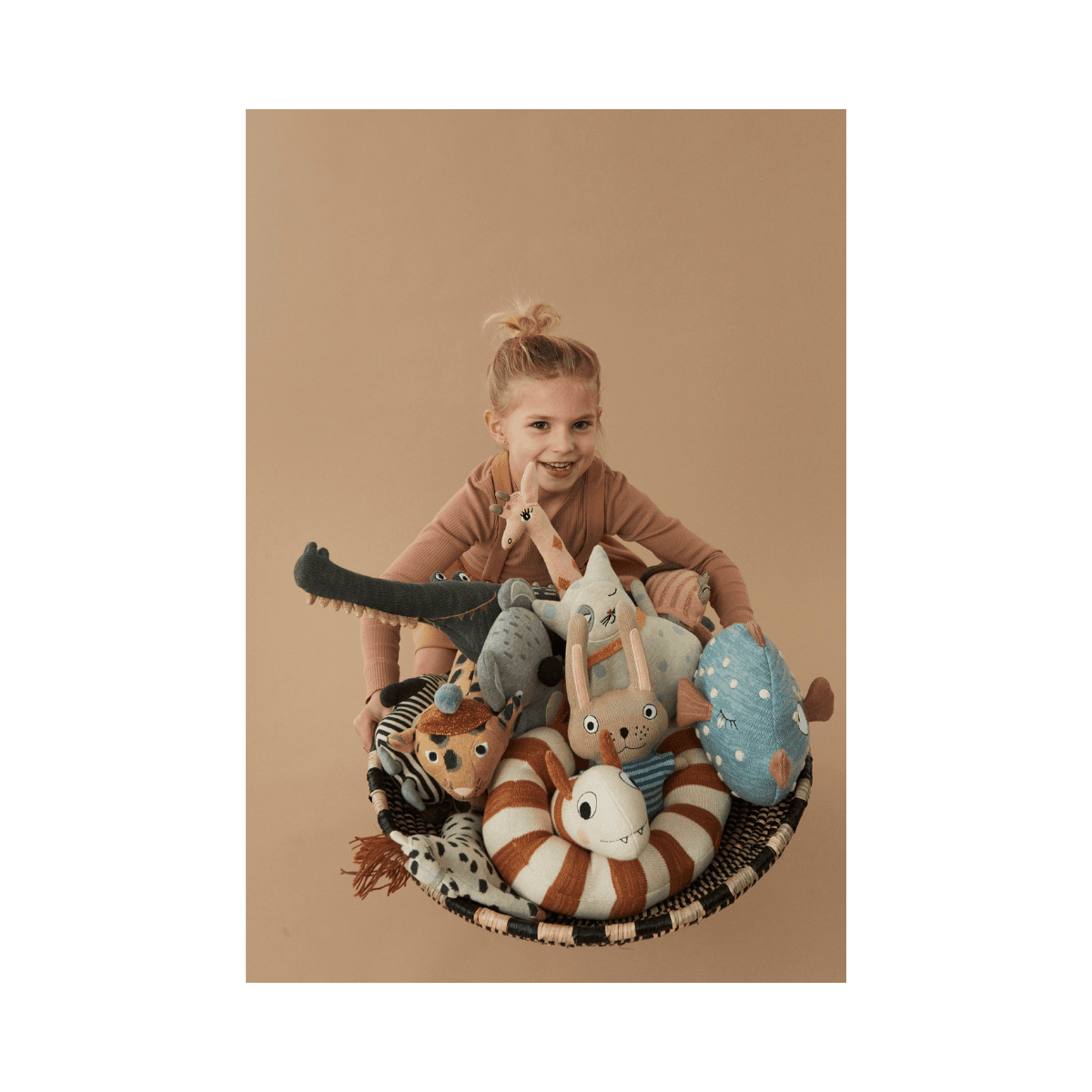 Peluche Chenille - Léo