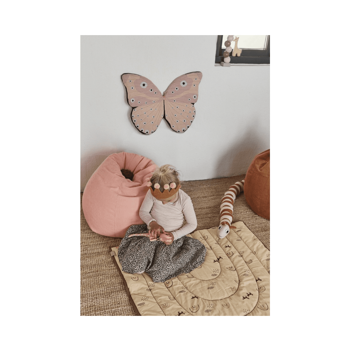 Peluche Chenille - Léo