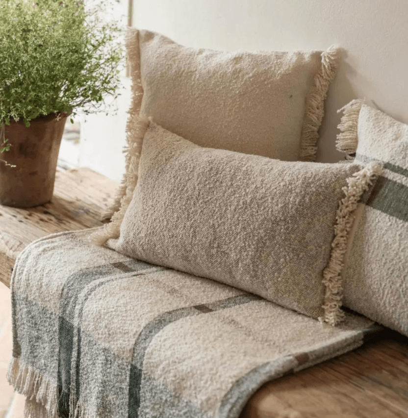 Jacquardplaid Jane Multico Sienne 130 x 160