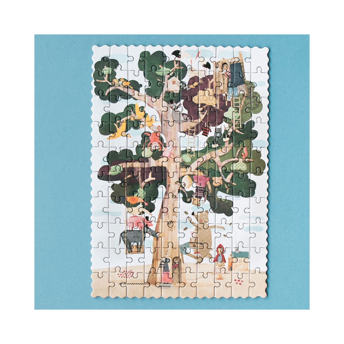 Puzzle réversible 100 pc - 6 ans et + - MY TREE POCKET PUZZLE