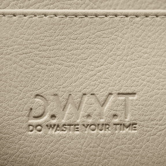 Portemonnee L'ACIDULE Beige/Bleu