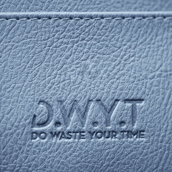 Portemonnee L'ACIDULE Bleu/Noir