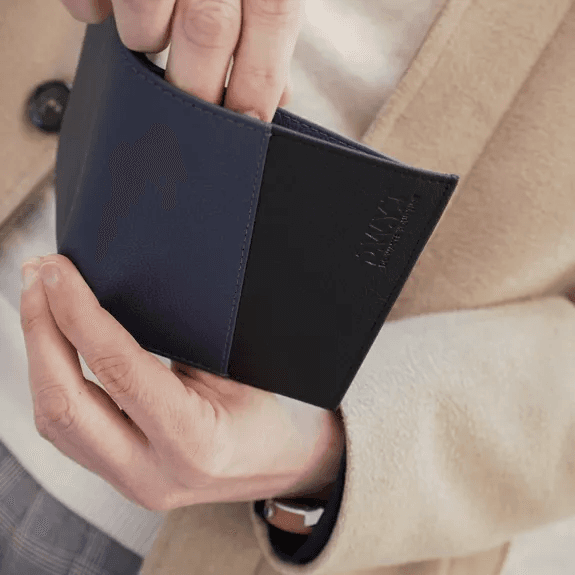 Portemonnee L'ACIDULE Bleu/Noir